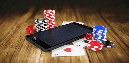 Best Mobile Casino Games Photo of Dice & Chips on top of Smartphone