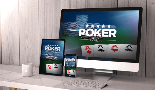 Reputable Mobile Casinos Photo of Poker game on Desktop, Tablet & Smartphone
